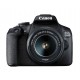 Canon EOS 2000D BK 18-55 IS + SB130 +16GB  SLR 24,1 MP  Negro 2728C013